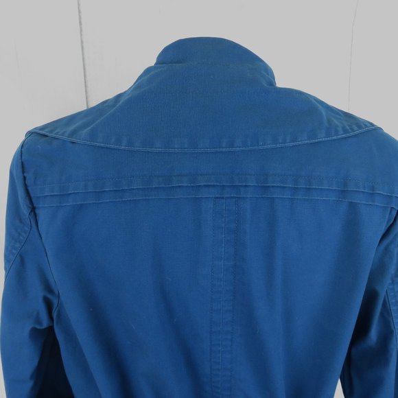 Blue Coldwater Creek Cotton Spring Summer Fall Jacket...225 - Picture 4 of 8